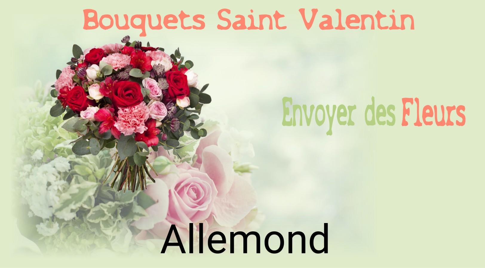 Roses de Saint-Valentin livrées à Allemond