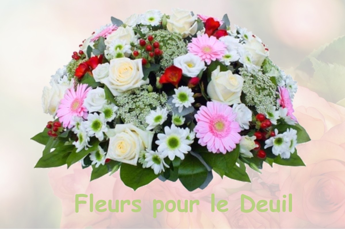 fleurs deuil ALLEMOND